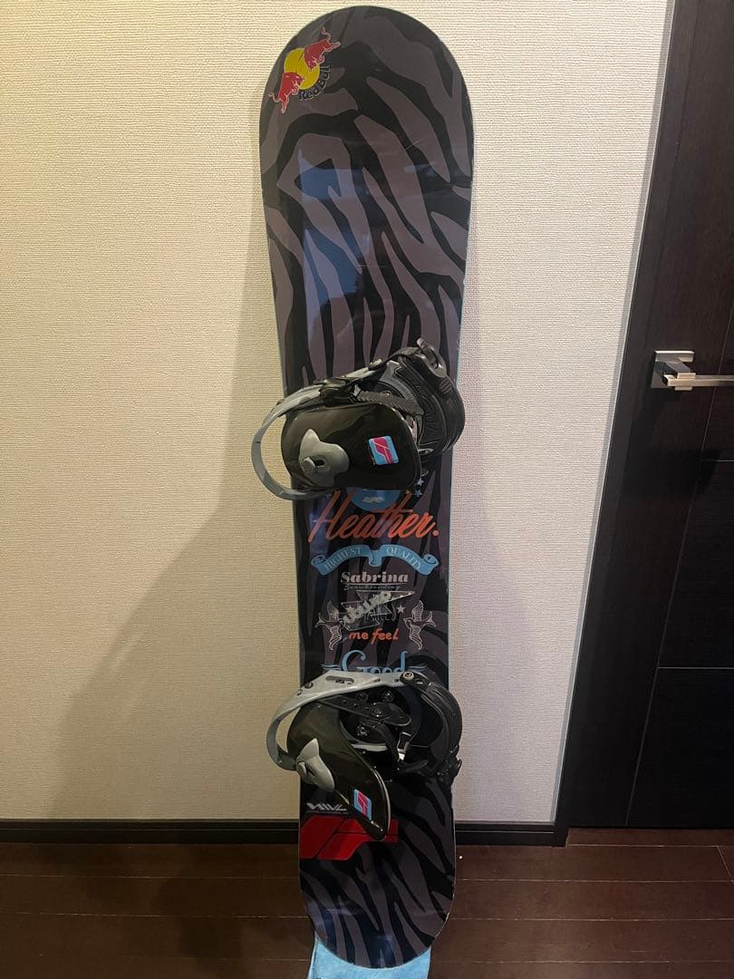 サブリナ スノーボード フラックスビンディング付き ジュ