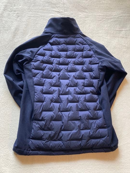 BRIEFING ダウンジャケット ネイビー フード付 メンズ ジャケット/アウター