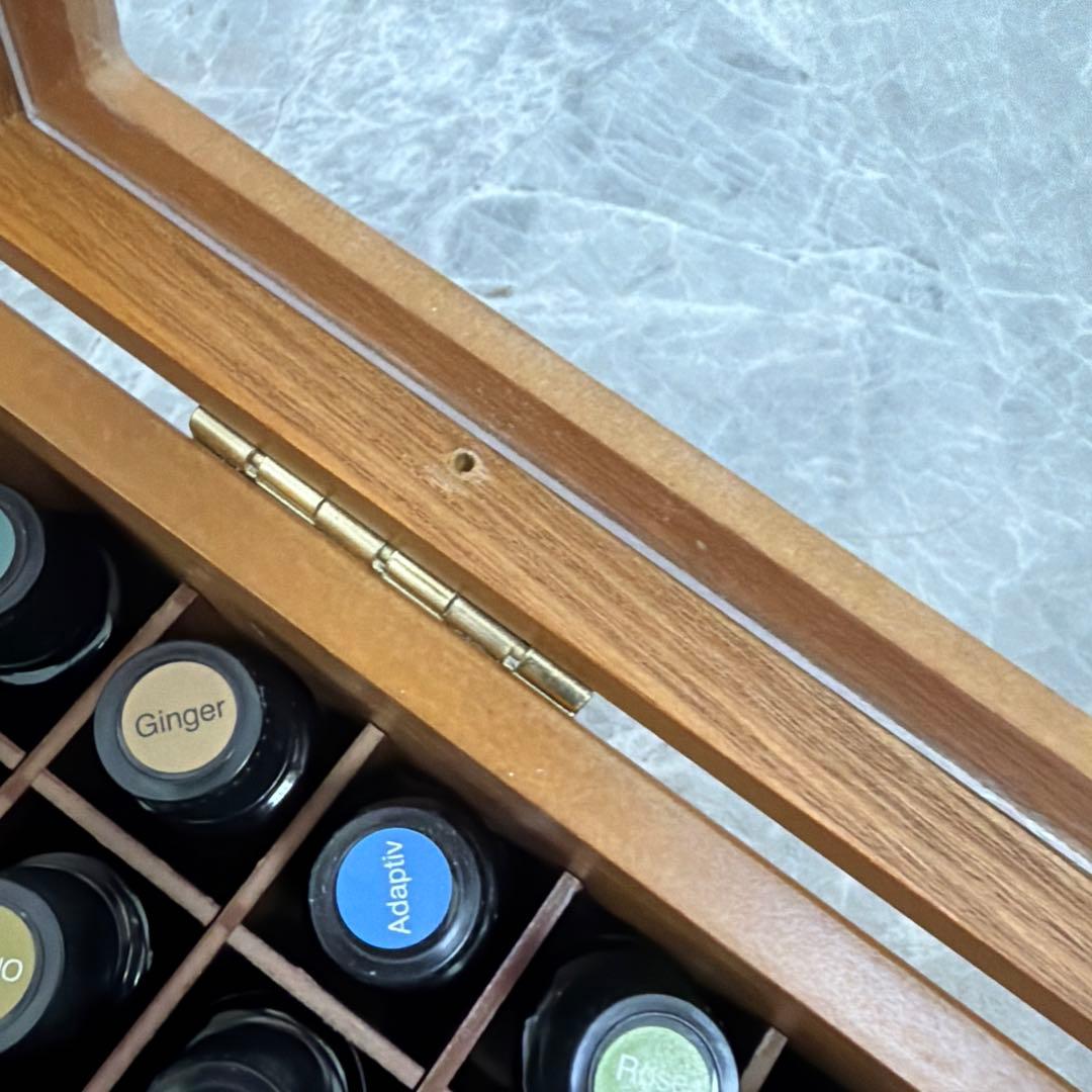 ドテラ エッセンシャルオイルセット 21本 木製ボックス付き - メルカリ