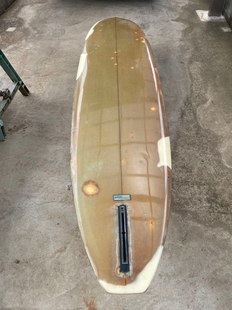 米沢 マリブサーフボード スーパーミニ ミッドレングス シングル 8f