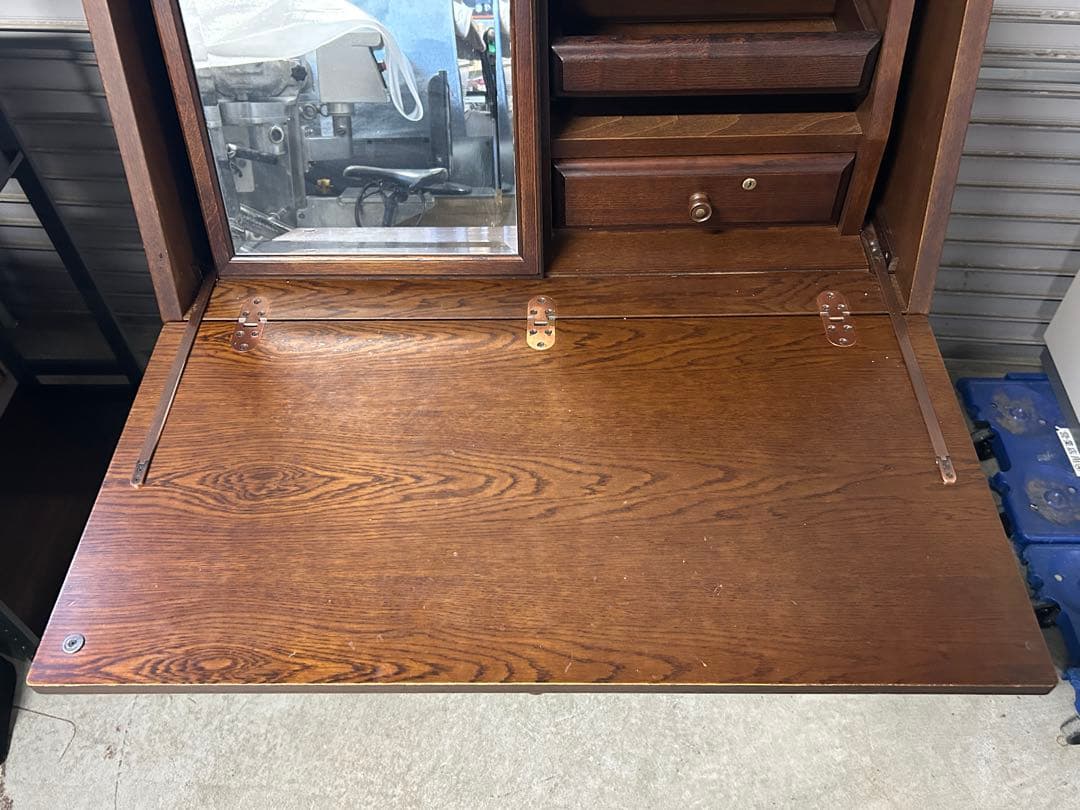 ☆GD234【中古品】ライティングビューロ アトランタ クリ材　幅85cm