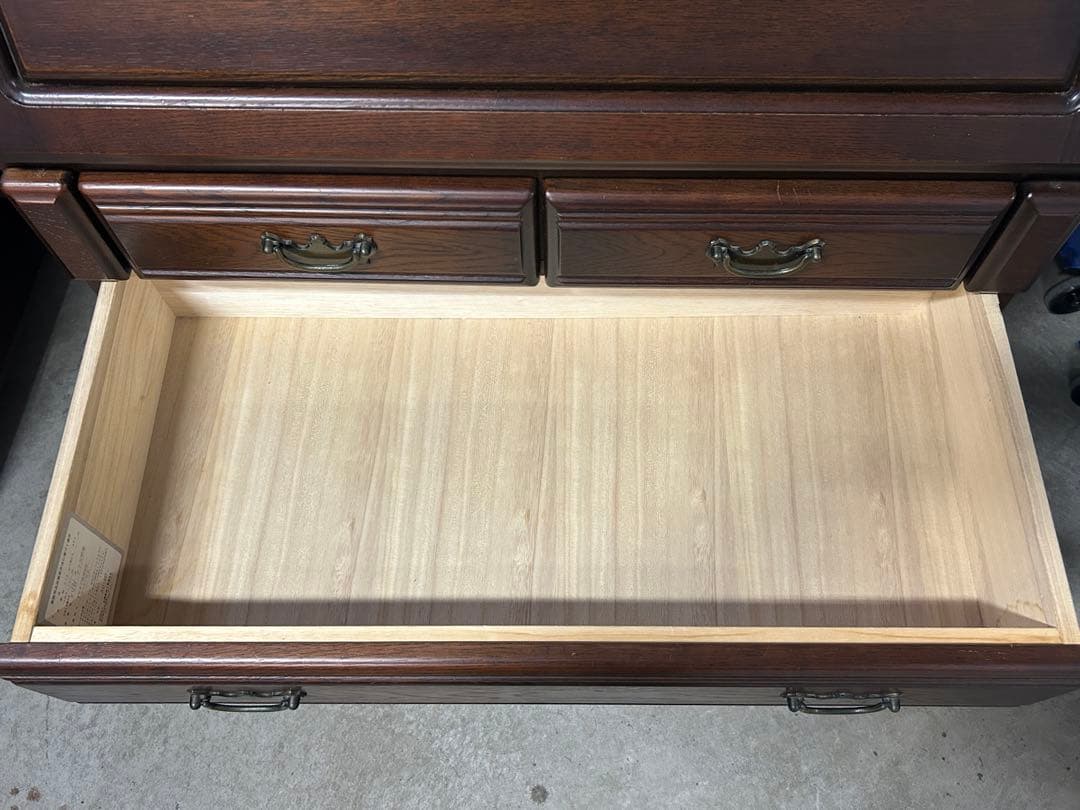 ☆GD234【中古品】ライティングビューロ アトランタ クリ材　幅85cm