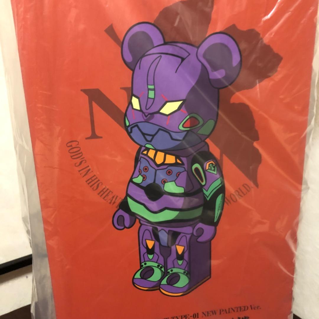 【新品】BE＠RBRICK エヴァンゲリオン 初号機(新塗装版) 1000％ BE＠RBRICK エヴァンゲリオン 初号機(新塗装版) 1000％（メディコム