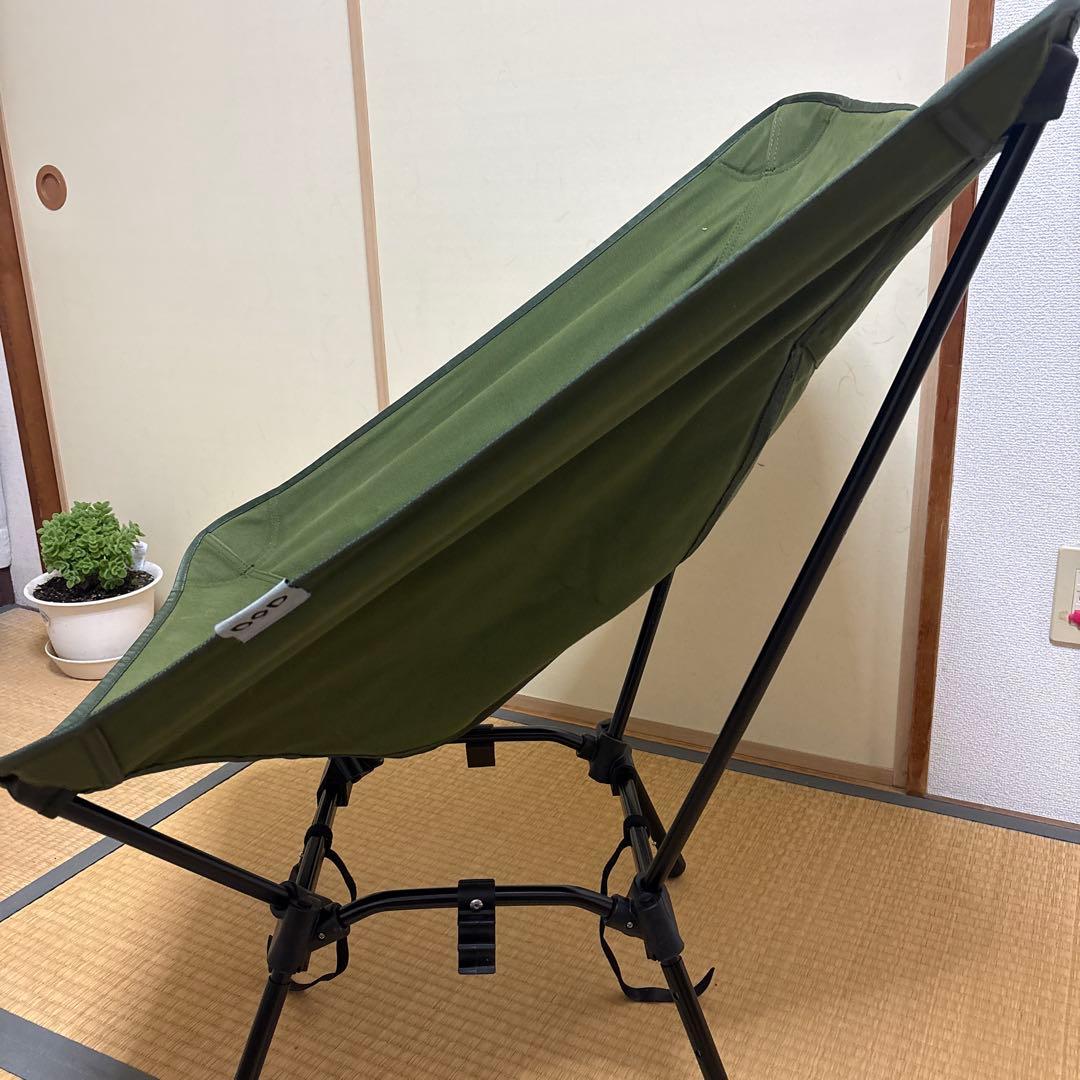 DOD 折りたたみアウトドアチェア オリーブグリーン スゴイッス - メルカリ