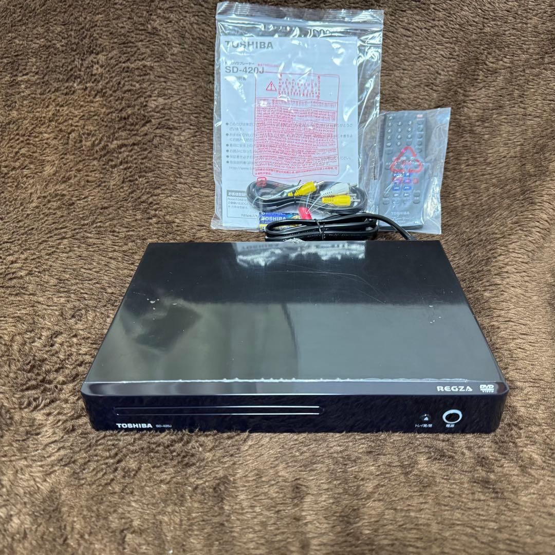 TOSHIBA 東芝 REGZA DVDプレーヤー SD-420J - メルカリ