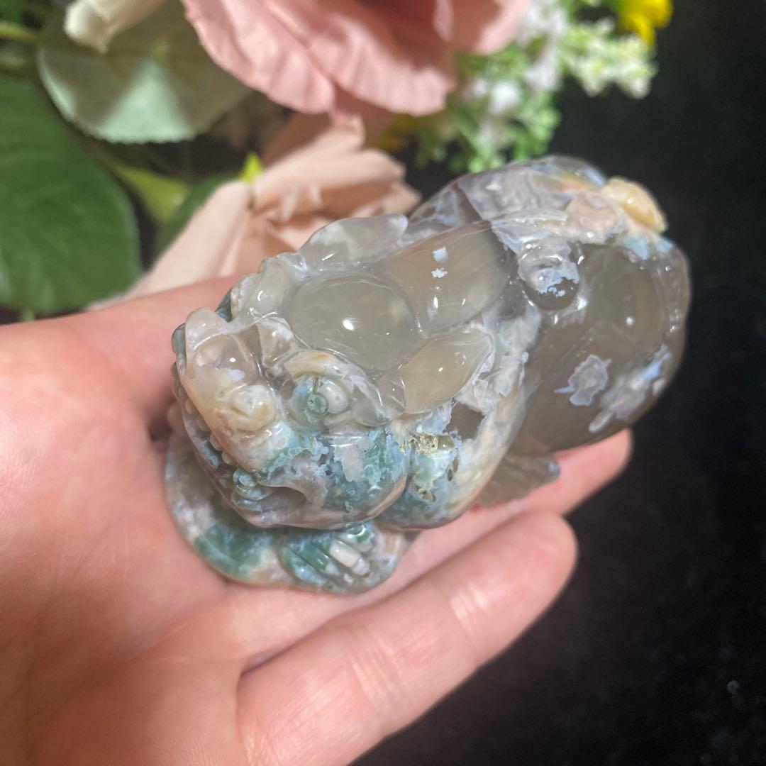 グリーン桜瑪瑙 貔貅 $_57.JPG?set_id=880000500F