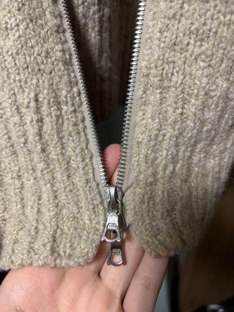 00s archive ジップアップニット ririジップ sullen - メルカリ