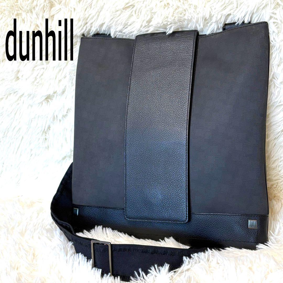 美品　ダンヒル ショルダーバッグ ブラック　メッセンジャーバック 楽天市場】ダンヒル dunhill バッグ クロスショルダー メンズ カドガン