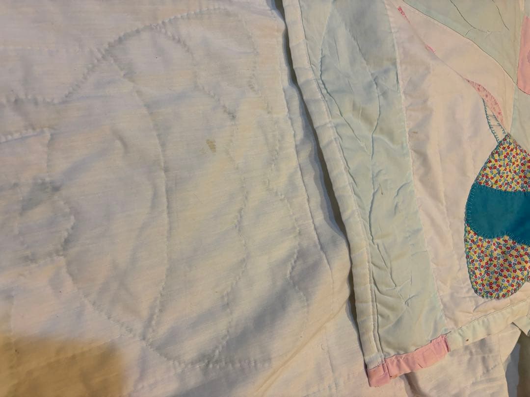 リメイクにもオススメ】希少 アメリカンヴィンテージキルト かなり