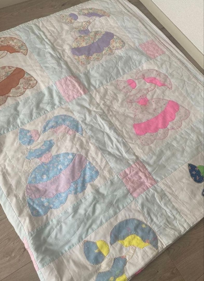 リメイクにもオススメ】希少 アメリカンヴィンテージキルト かなり