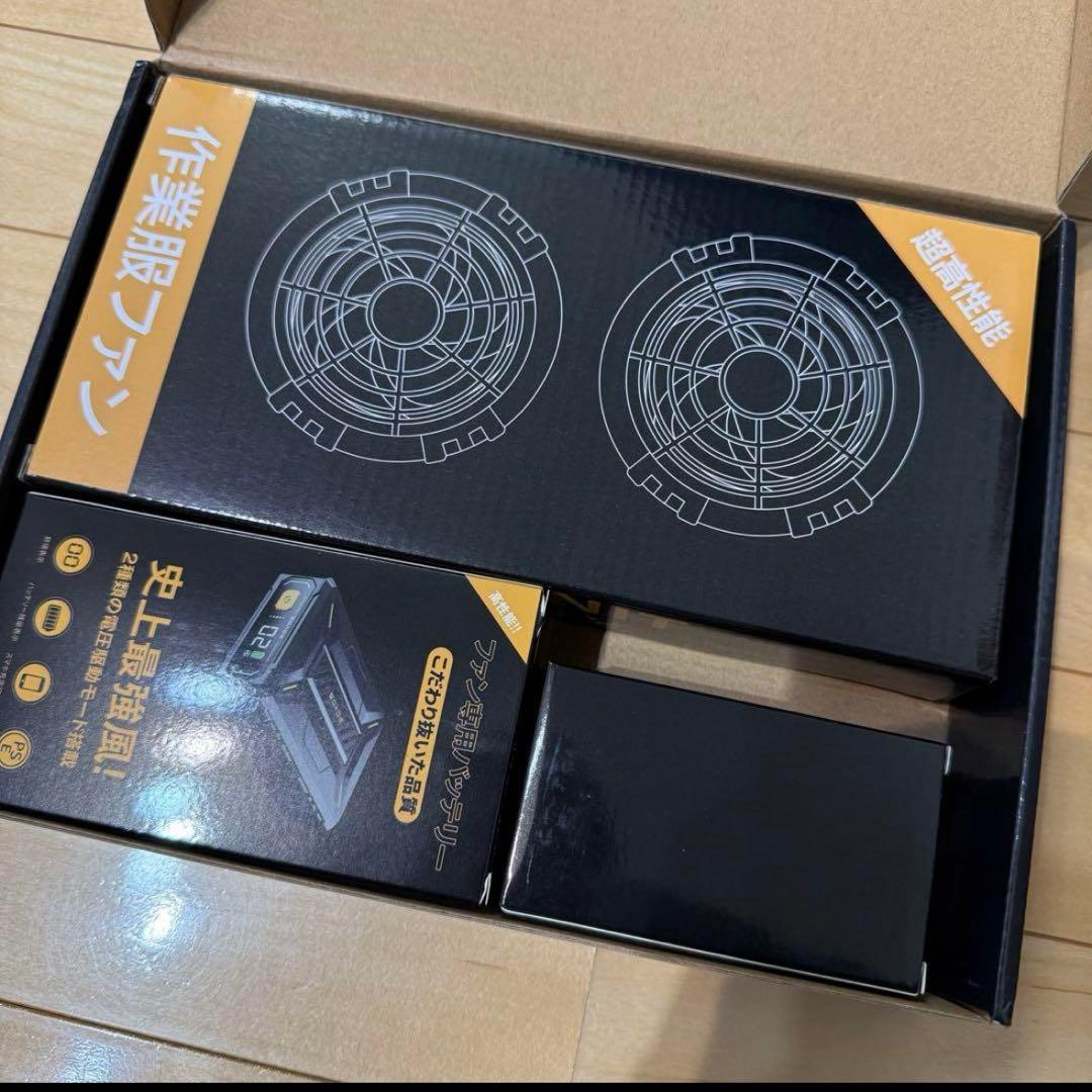 SANEOR AIRSÓAR 42Vファンバッテリーセット 1日だけ使用しました