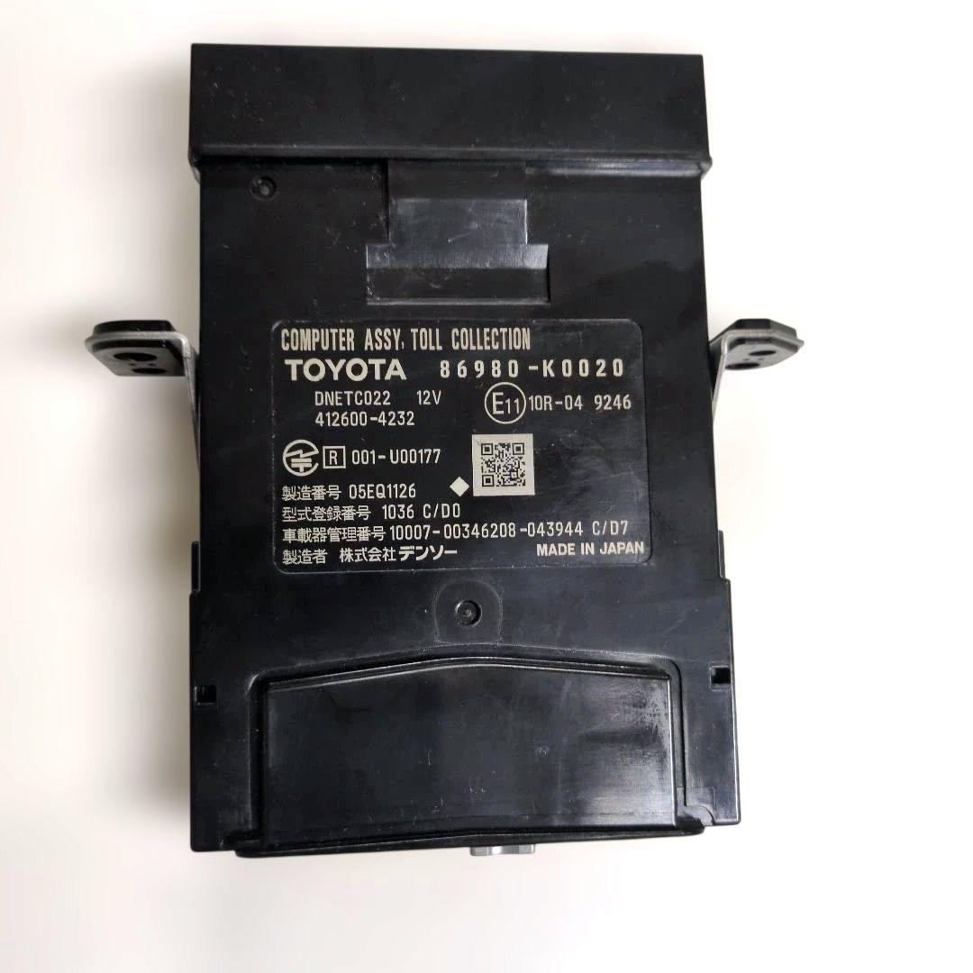TOYOTA ETC車載器 86980-K0020 - メルカリ