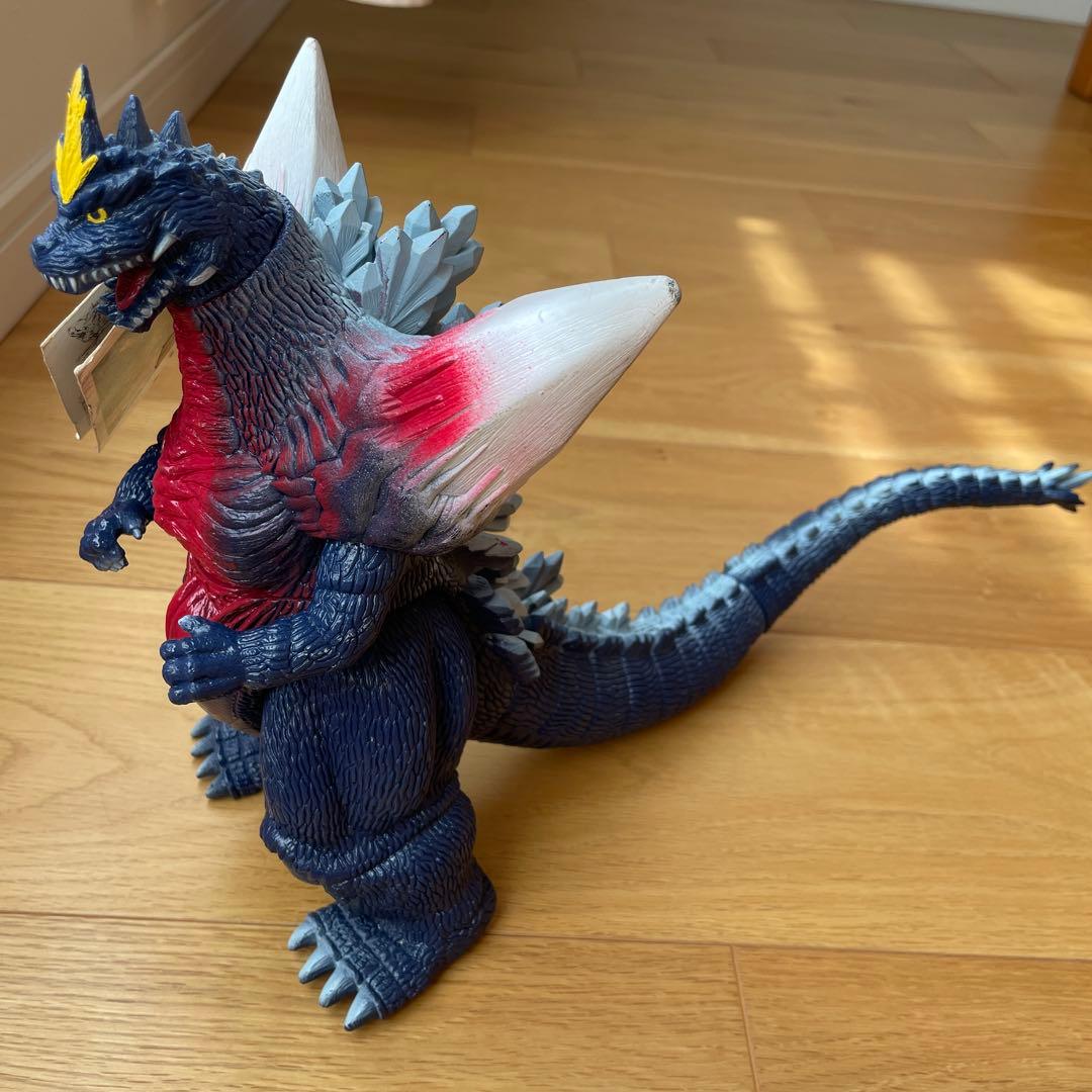 タグ付】スペースゴジラ 1994 東宝 ソフビ フィギュア