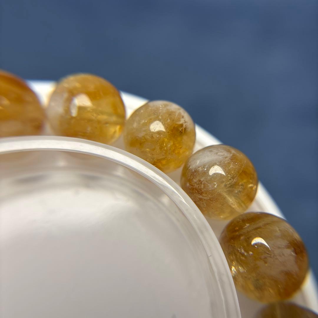 ちゅんちゅん様おまとめエンジェルフェザーシトリン ブレスレット 1