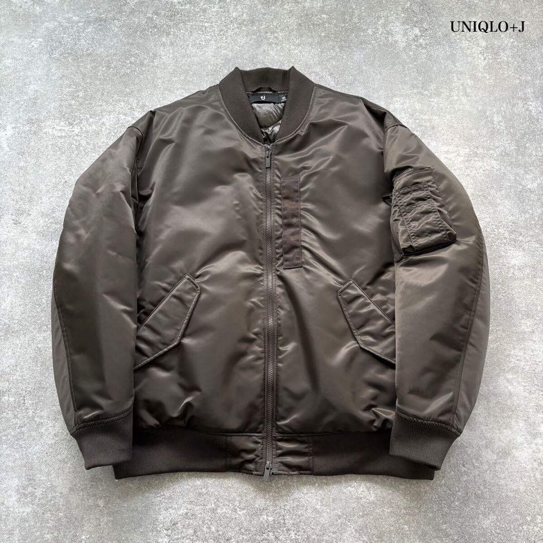 【新品】2026年モデルハイブリッドダウンオーバーサイズMA－1 Lサイズ ユニクロ公式 | ハイブリッドダウンオーバーサイズMA－1