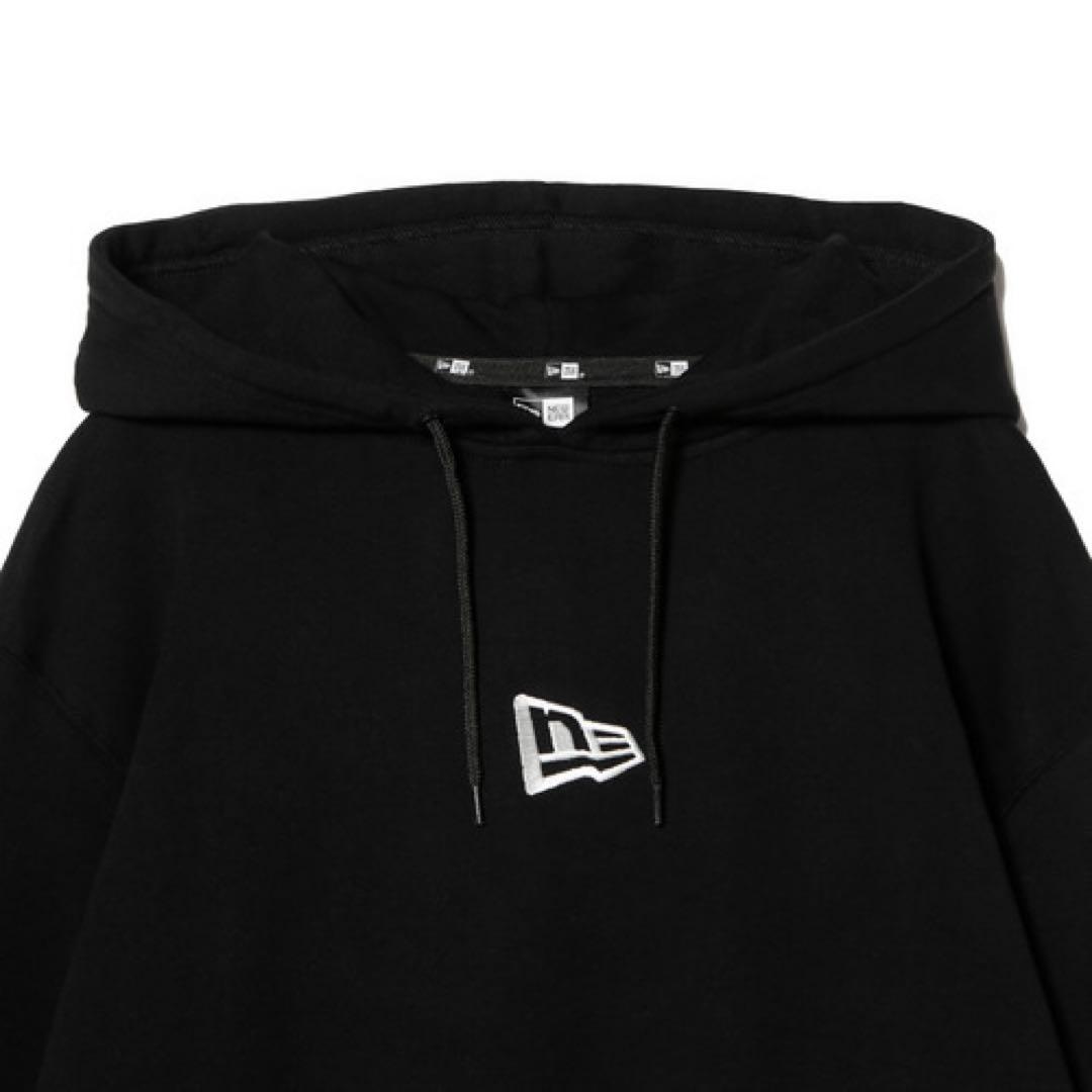 New Era パーカー L 黒／プロ野球12球団ロゴ／新品未使用・タグ付き