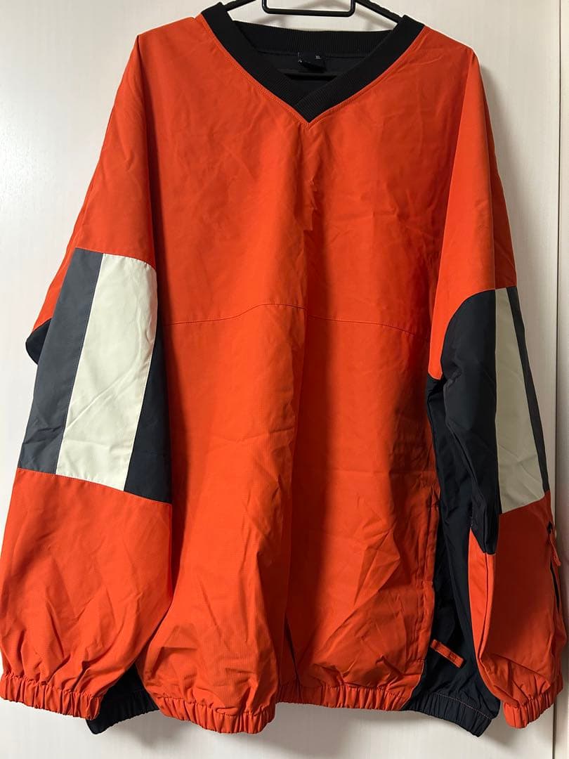 MAHF SUPPLY サイズXL オレンジ Vネックスノーボードウェア MAHF SUPPLY サイズXL オレンジ Vネックスノーボードウェア