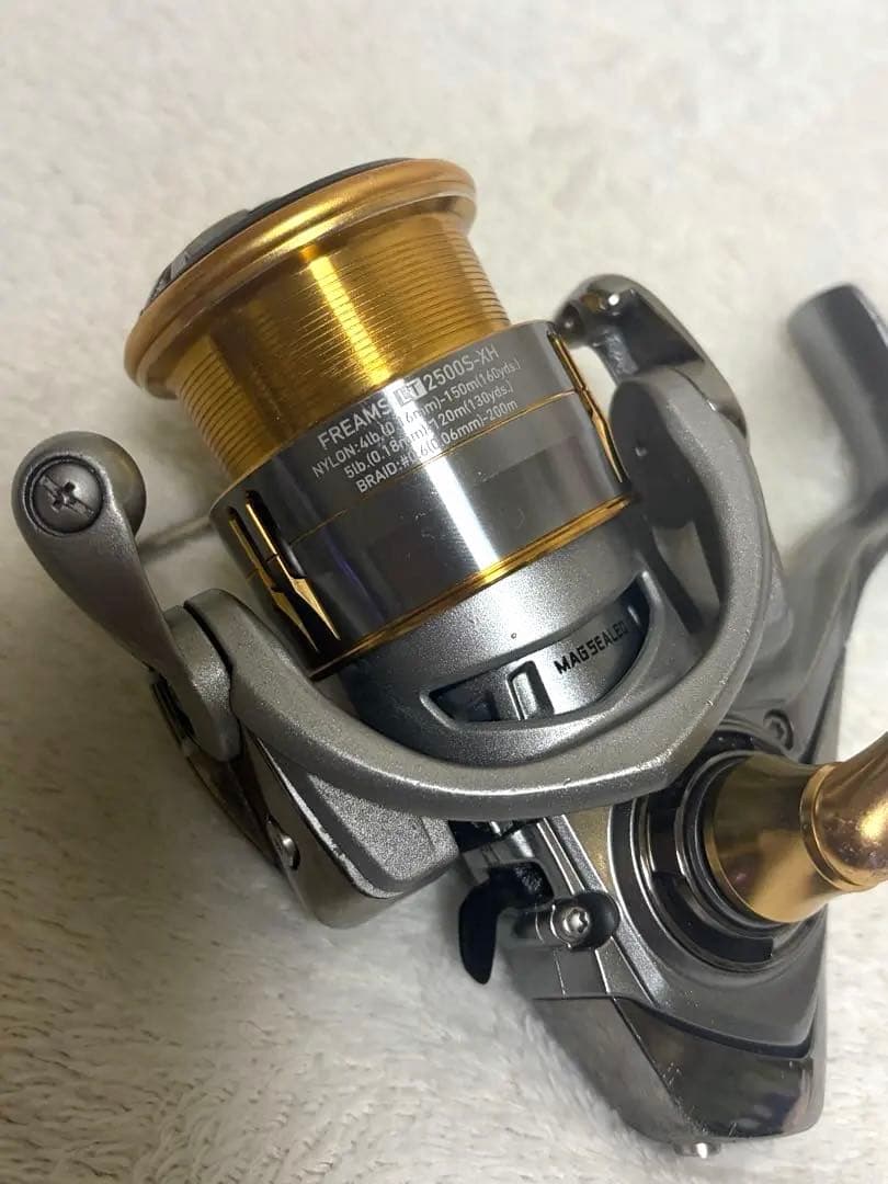 Daiwa 18フリームスLT2500S-XH OHフルベアリング化済み