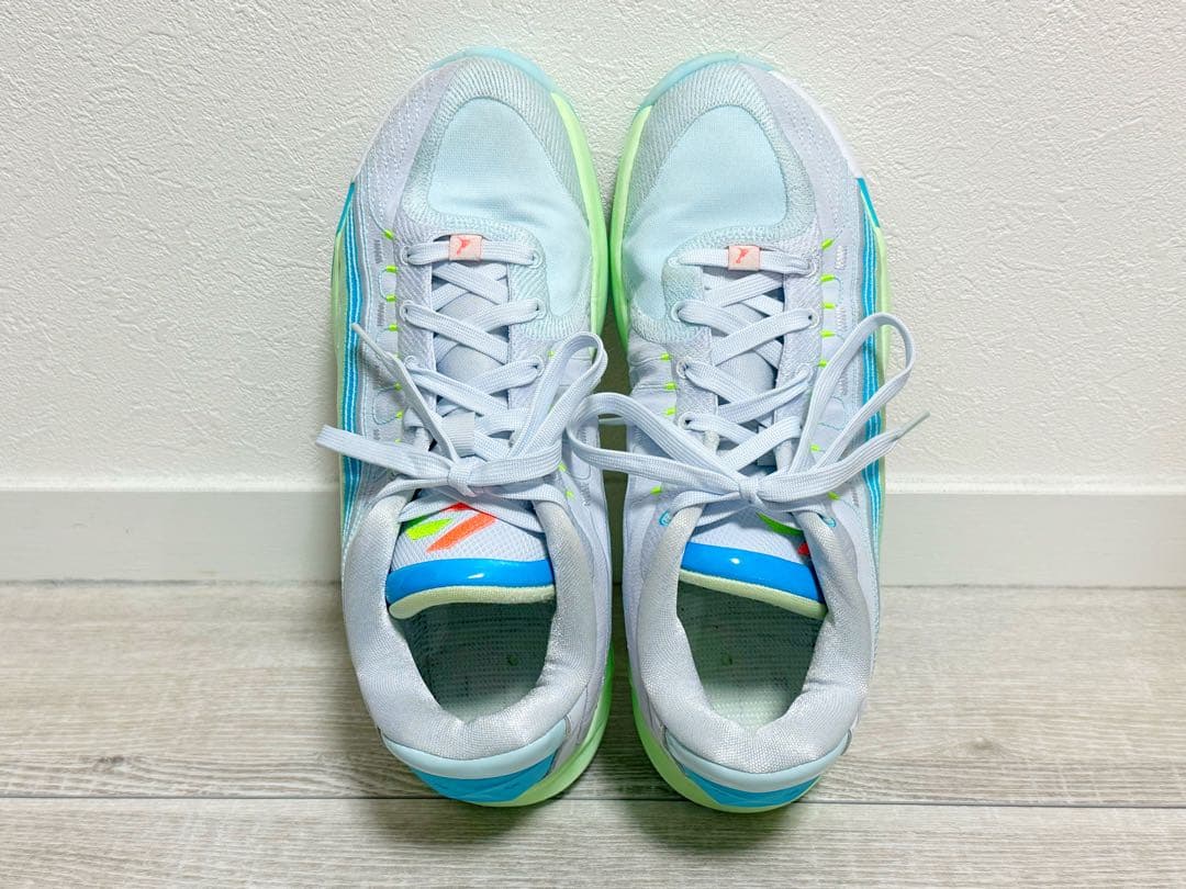 Luka 4 PF Navigator jordan バッシュ 水色 白 黄色 安く 買う