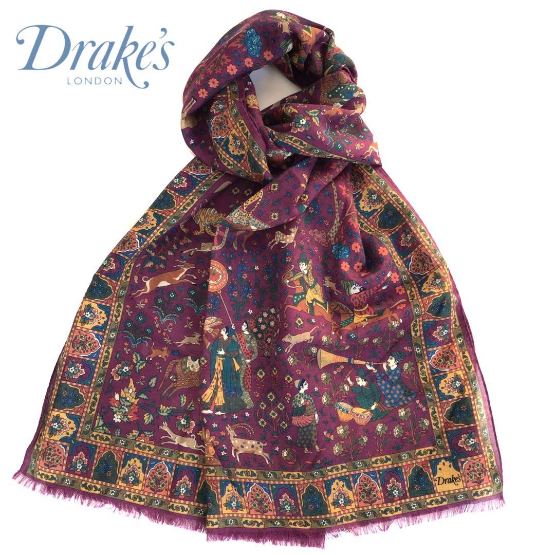 【新品タグ付き】Drake's スカーフ ムガルハンター❁アナトミカ 西口修平 2026年最新】ドレイクス スカーフの人気アイテム - メルカリ