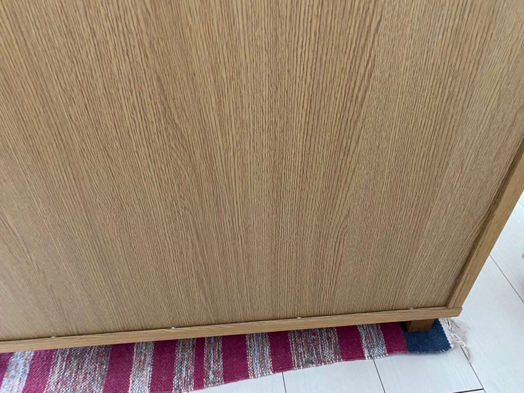 masacosama専用 無印良品 廃盤食器棚 オーク材キャビネット