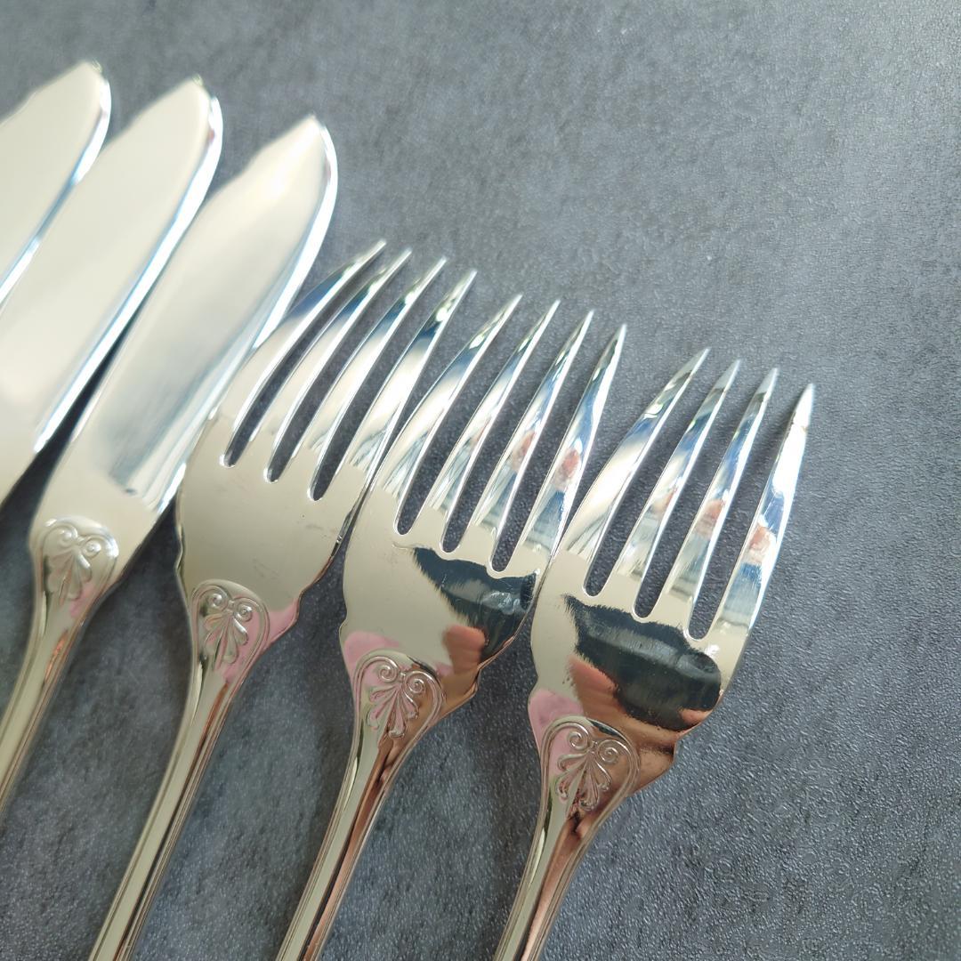 美品 クリストフル マルメゾン フィッシュ ナイフ フォーク 6点 - メルカリ