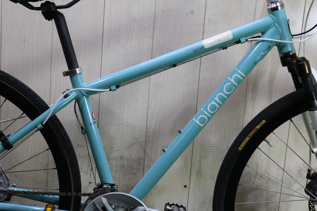 ビアンキCIELO 700C アルミ 24速 410mm ディスクブレーキ仕様 - メルカリ