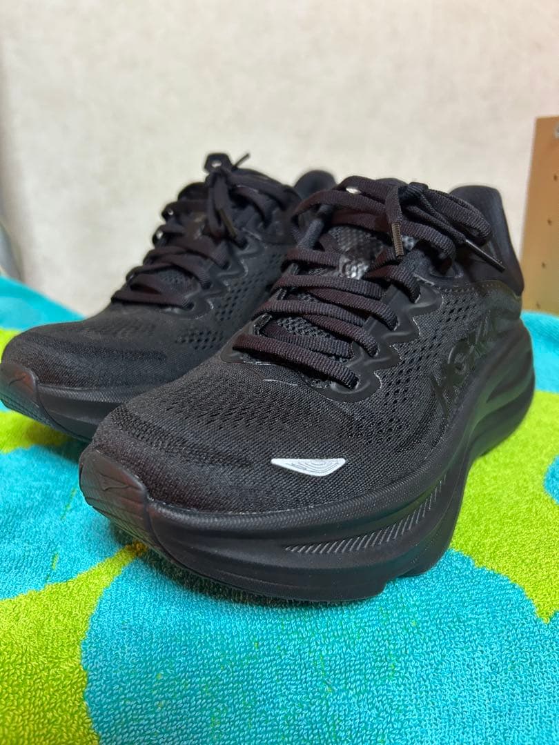 HOKA ホカ　BONDI9 ボンダイ9 ブラック　24.0センチ 1162011-BBLC_1.png?_s=RAABAB0