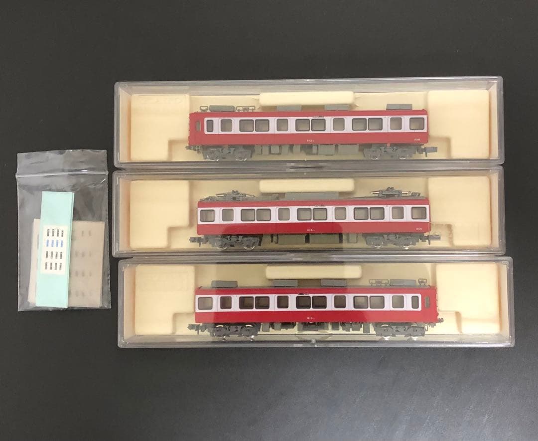 管理番号1617 京急800形旧塗装 NゲージKATO塗装済キット組立