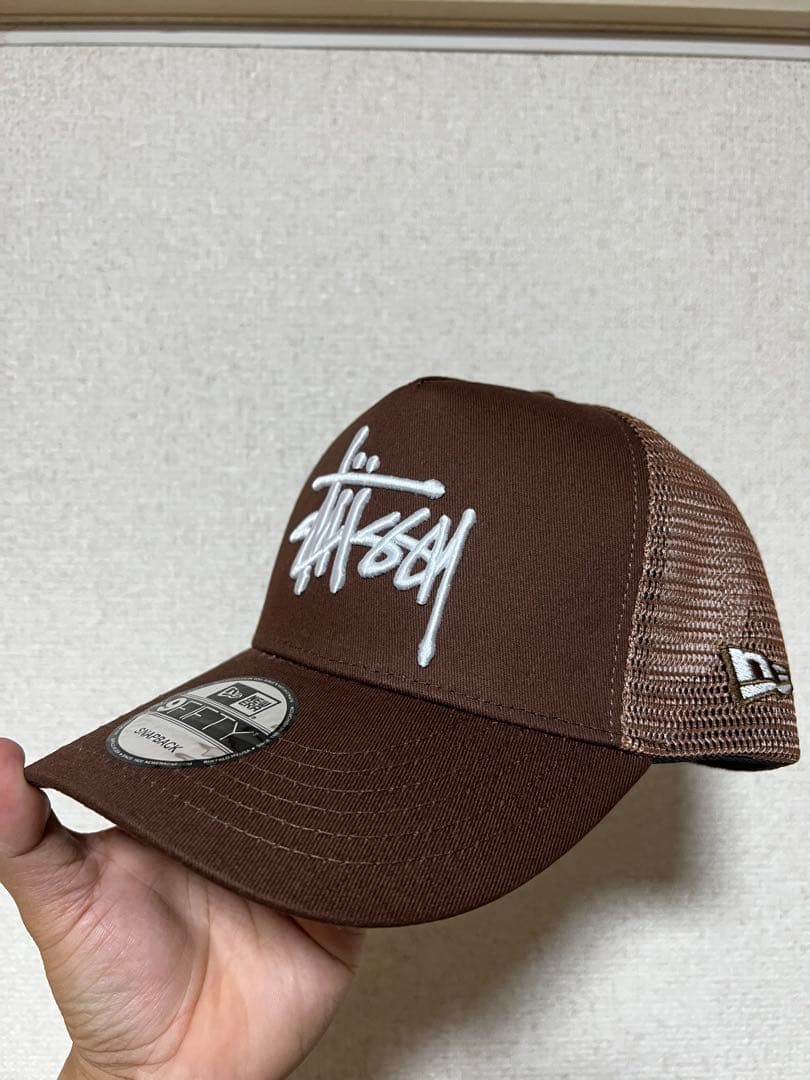 Stüssy 9FIFTY SNAPBACK ブラウンキャップ - メルカリ
