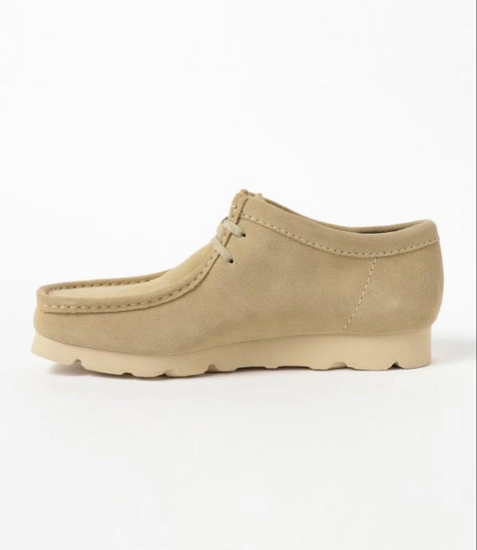 クラークス ワラビー ゴアテックス メイプルスウェード UK6.5 24.5cm