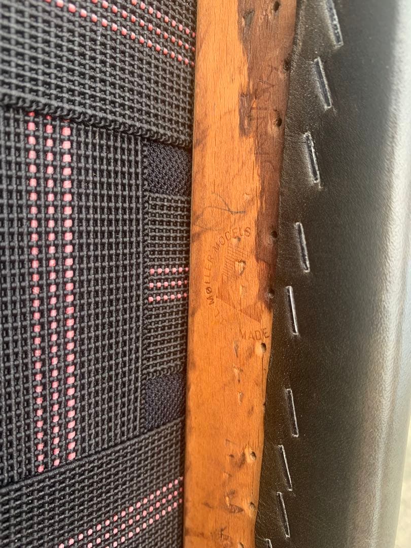 北欧 ヴィンテージチェア J.L.Moller (JLモラー） NO.78本革