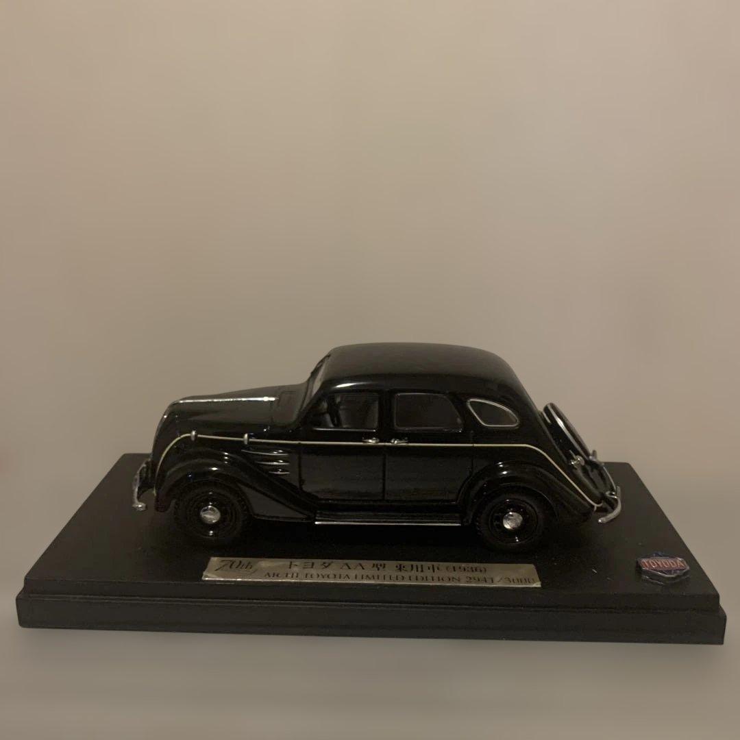 トヨタ AA 型乗用車 (1936) 限定版ミニカー 3350円は当時の実車と同じ価格！トヨタ博物館で買える1/43「トヨダAA型