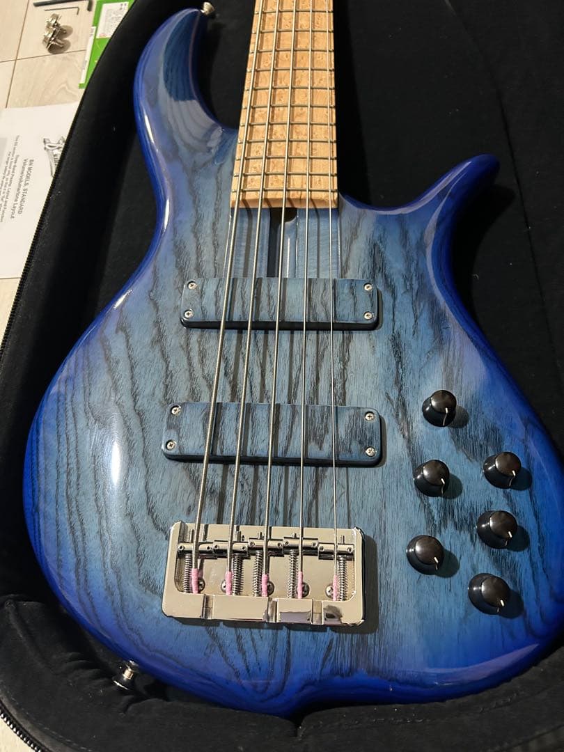 ベース F-bass BN5 中古】F-bass BN5 Ziricote Top 5弦エレキベース([USED