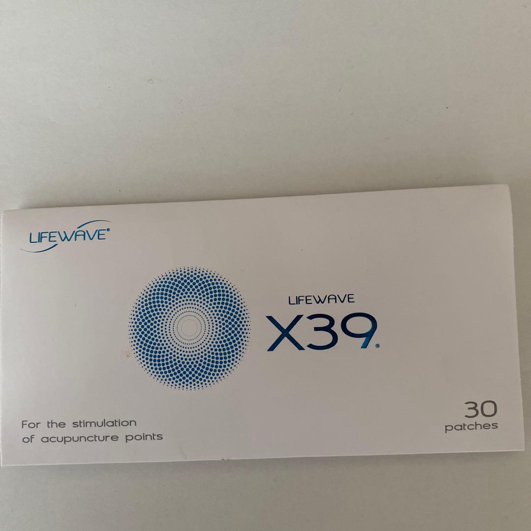 ライフウェーブLIFEWAVE X39 新品30枚入り2パック➕15枚おまけ3枚