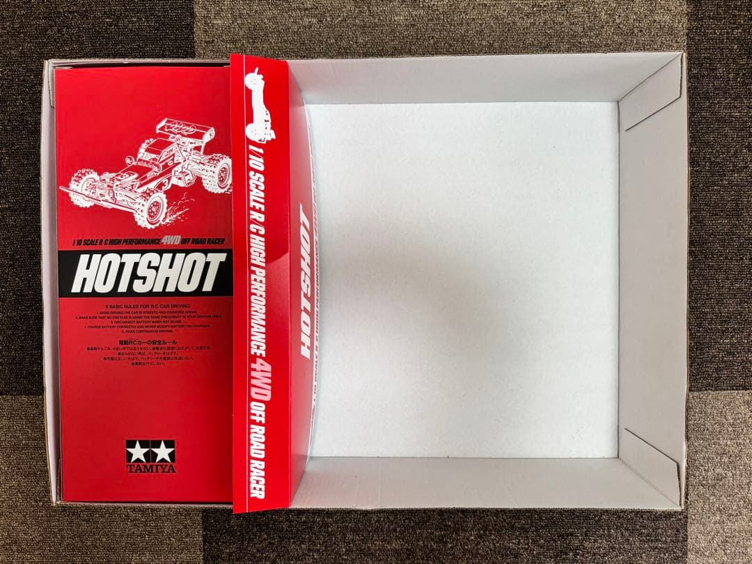 タミヤ ホットショット 組立済み（フルベア・スポチュンモーター・17T