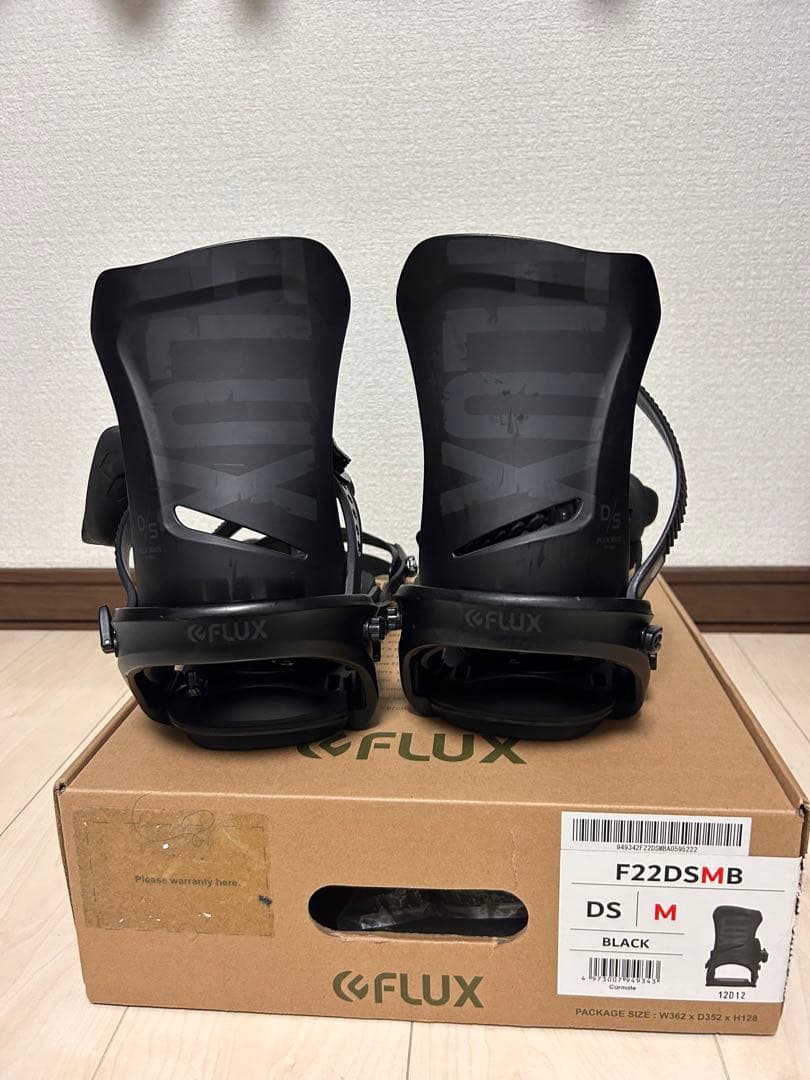 FLUX F22DSMB ビンディング M ブラック FLUX F22DSMB ビンディング Mサイズ ブラック FLUX F22DSMB