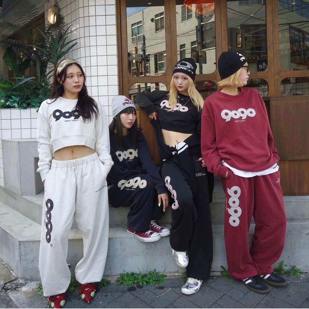 9090 NINETY NINETY セットアップ Wine Red - メルカリ