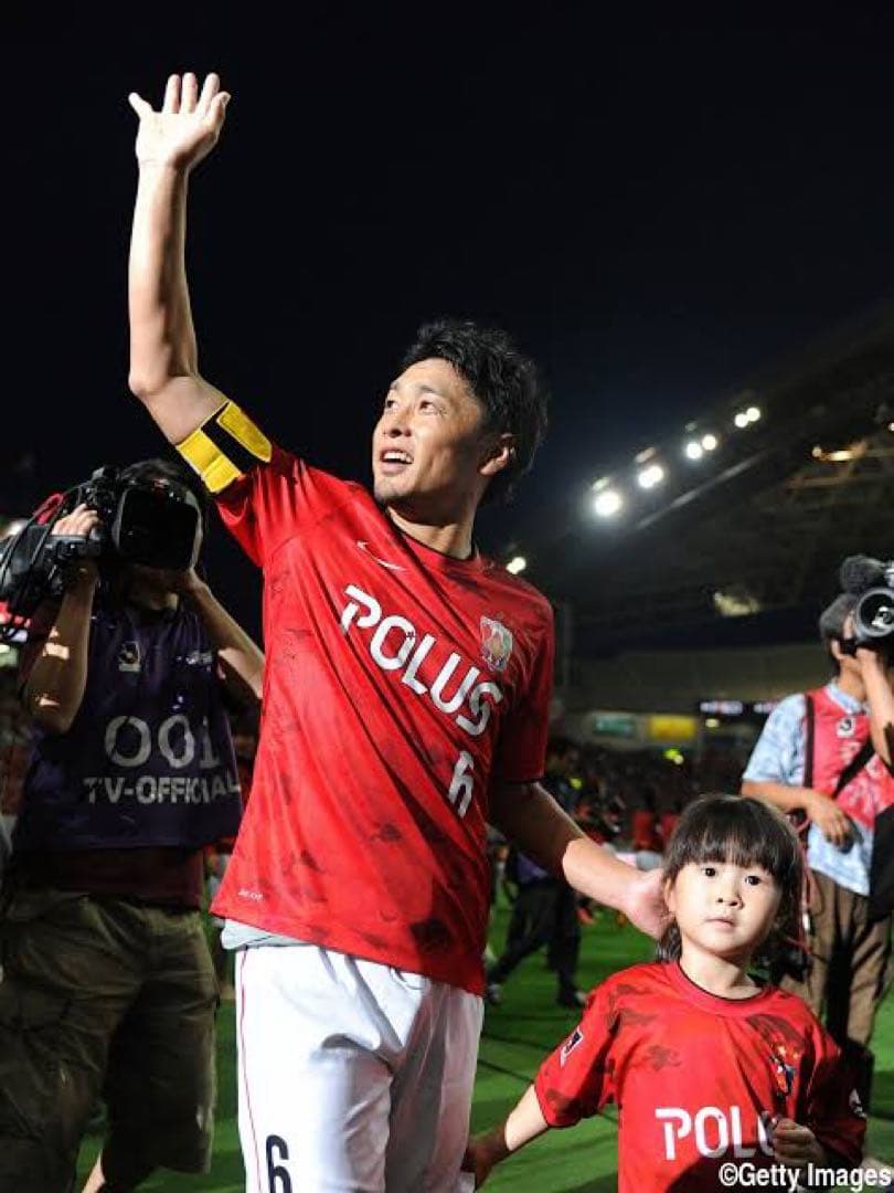 ナイキJリーグ日本サッカーユニフォーム浦和レッズ山田暢久11 12ホーム