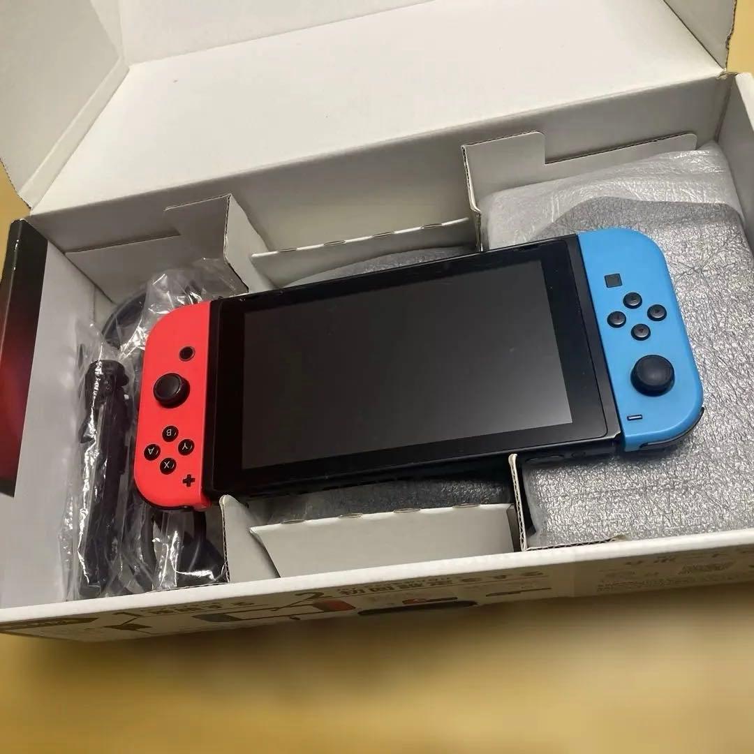 ほぼ未使用 Nintendo Switch 本体セット 付属品完備 美品 箱あり