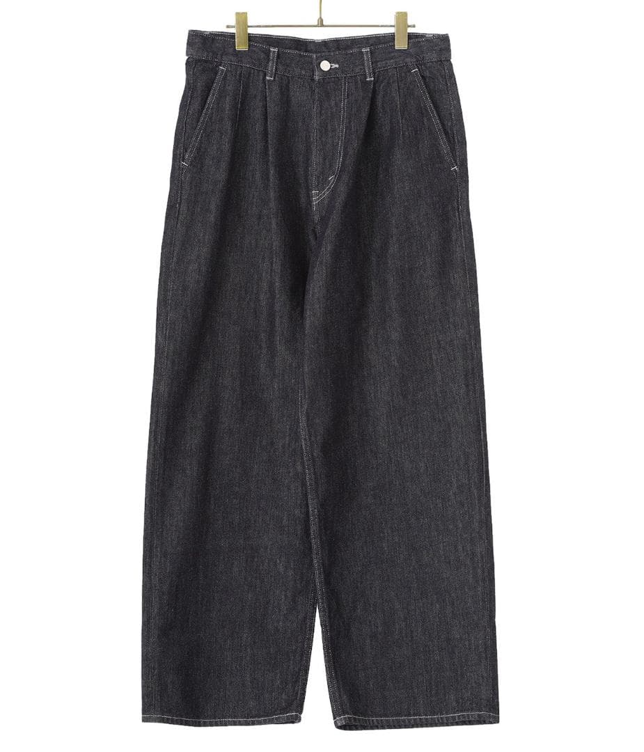 グラフペーパーColorfast Denim Two TuckPantsデニム1 - メルカリ