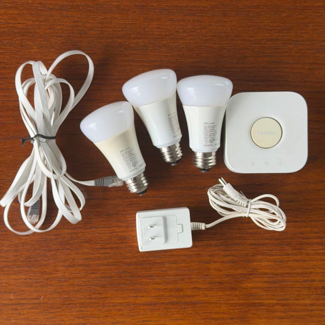 Philips Hue スターター セット フルカラー Hue starterkit: pakket van 3 White and colour ambiance E27 LED