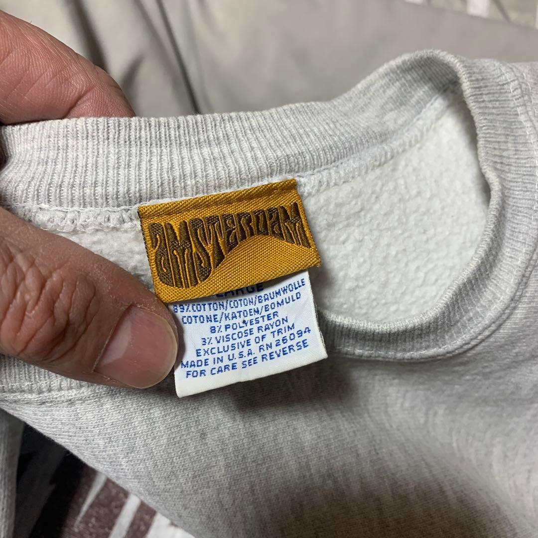 Champion AMSTERDAM スウェット L グレー