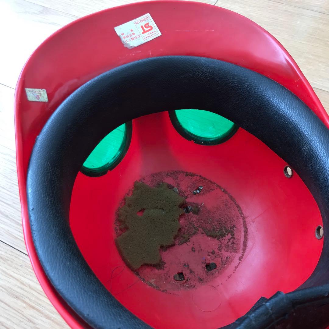 仮面ライダーV3 ヘルメット 子供用 東映 昭和レトロ アトラク - メルカリ