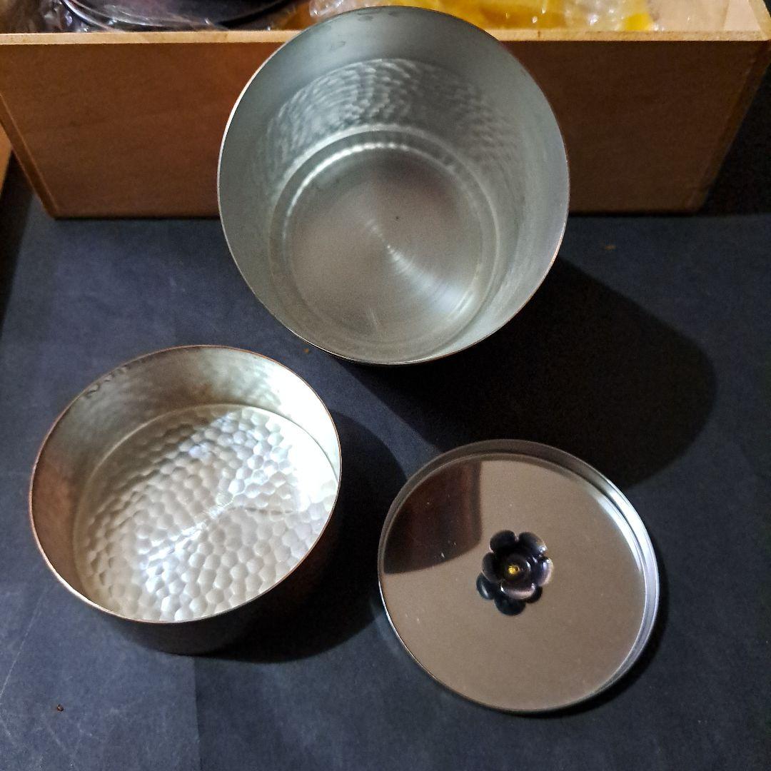 茶器揃 翠玉堂製品 銅製品 瑞煌 共箱付 六点セット 新品 木箱付 - メルカリ