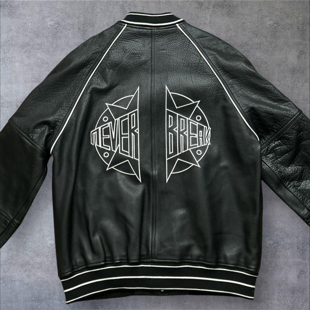 美品 ZARA バッファローレザー 本革 牛革 レザージャケット XLサイズ