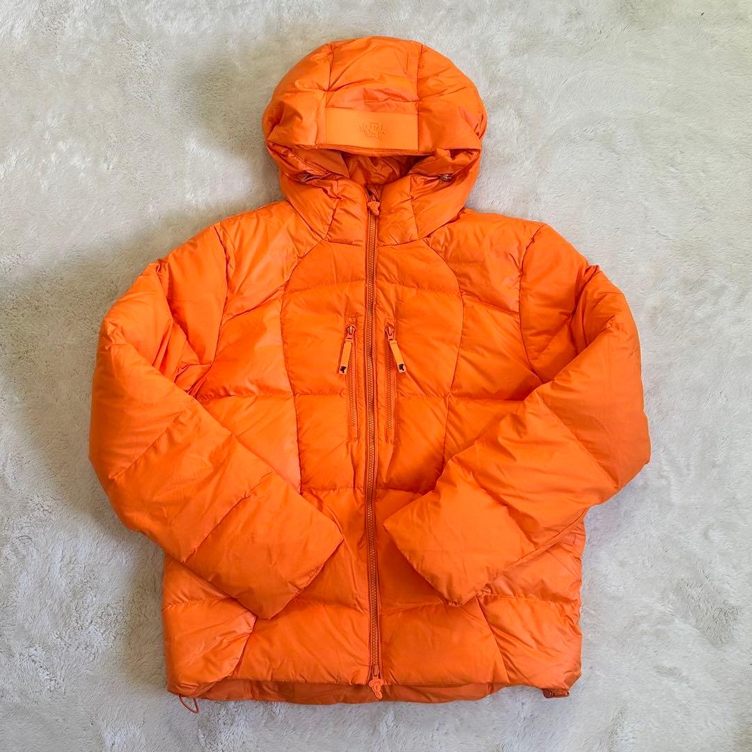 即日発送 syna world ダウンジャケット オレンジ シナワールド UK