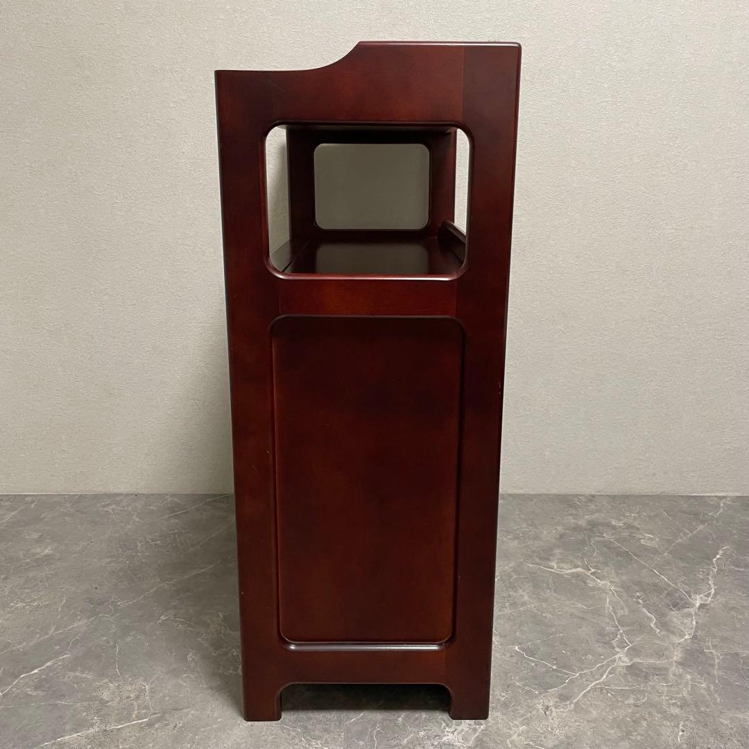 オールドカリモク キャビネット 電話台 FAX台 花台 古家具