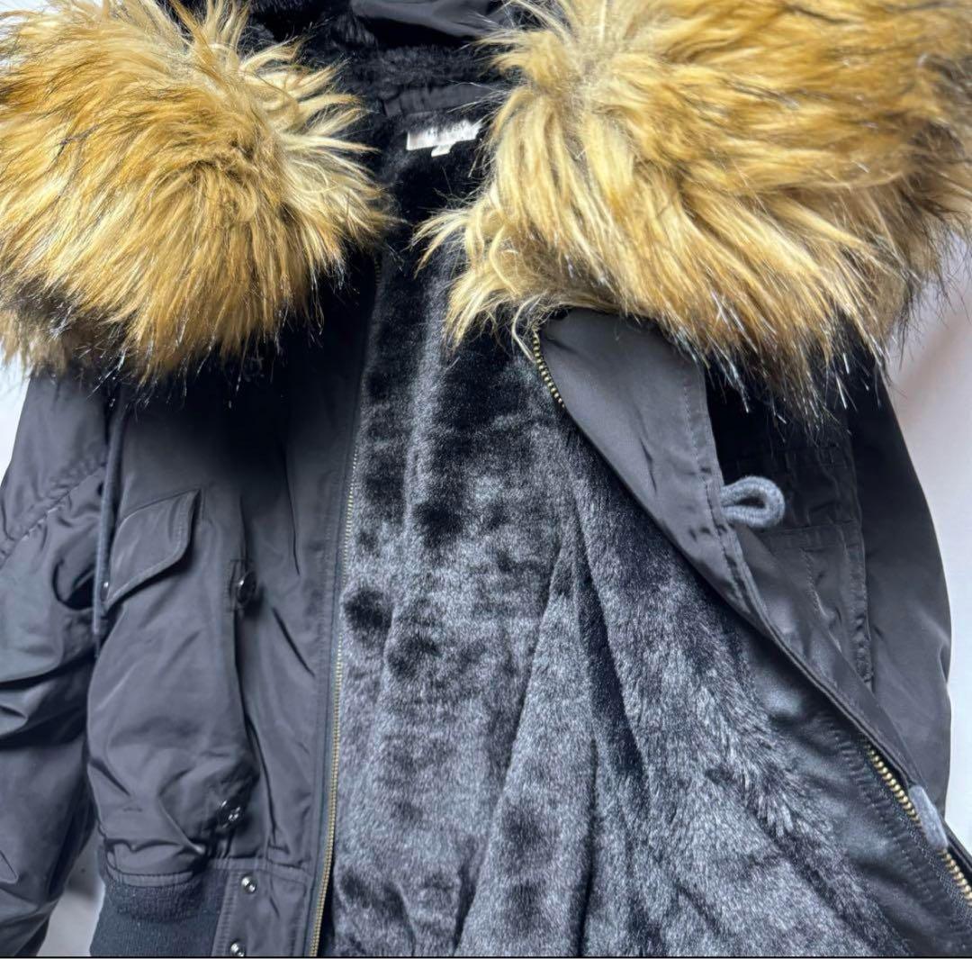 y2k archive moussy N-2b ファー 短丈