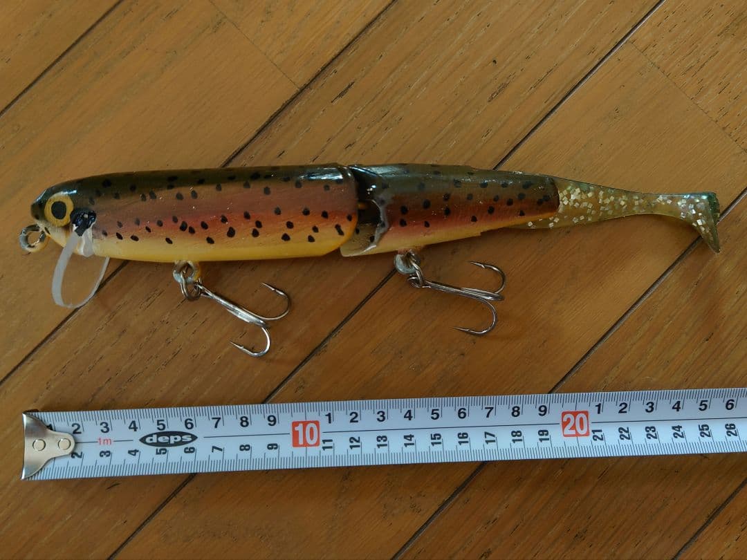 ACプラグ ACミノー 10インチ アラン コール ハンドメイド オールド